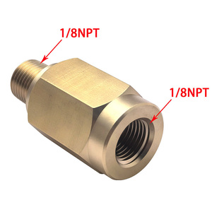 Amortisseur de pression de carburant <span class=keywords><strong>diesel</strong></span>, adaptateur de capteur de pression <span class=keywords><strong>en</strong></span> laiton avec filetage 1/8 NPT pour moteur <span class=keywords><strong>Ram</strong></span> 2500 <span class=keywords><strong>3500</strong></span> Cummins 5.9 6.7 litres - Product Image 5