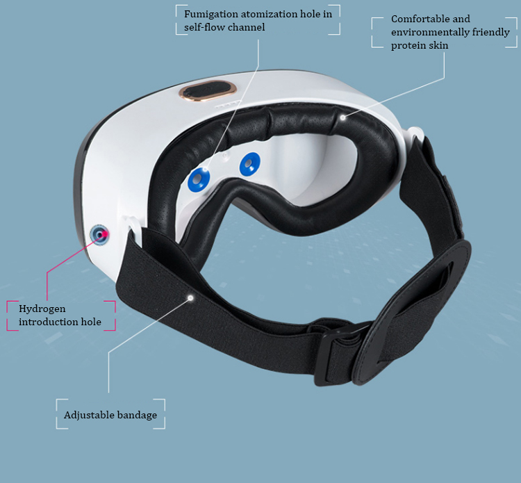 Cawolo new technology portable hydrogen eye massager with heat compression