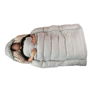Saco <span class=keywords><strong>de</strong></span> <span class=keywords><strong>Dormir</strong></span> Tipo Momia <span class=keywords><strong>de</strong></span> Grado Montañismo, Relleno <span class=keywords><strong>de</strong></span> <span class=keywords><strong>Alta</strong></span> Capacidad para Clima Frío Extremo, 4 Estaciones, Adulto - Product Image 4