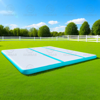 Tapis de gymnastique pour entraînement de terrain de football avec logo personnalisé