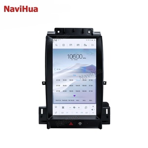เครื่องเล่นดีวีดีติดรถยนต์ NAVIHUA จอแนวตั้ง วิทยุติดรถยนต์พร้อมระบบนำทาง GPS มัลติมีเดีย วิดีโอติดรถยนต์ สำหรับรถยนต์ฟอร์ด ทอรัส ปี 2010-2018 แบบเทสล่า - Product Image 2