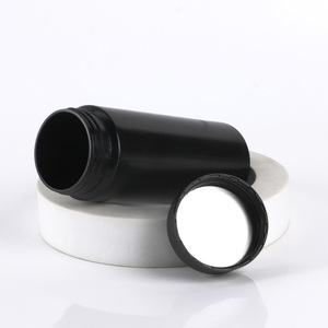 Pot à protéines personnalisé de haute qualité en plastique HDPE noir, vide, pour l'emballage de produits de santé, avec bouchon à vis. - Product Image 6