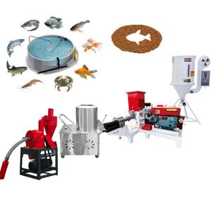 مصنع ماكينة الطارد العائمة/الغارقة بالديزل لتجهيز أعلاف الأسماك العائمة - Product Image 1