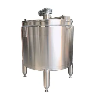 Steam heating jacketed milk mixing tank soap making machine 500L 100L 150L chemicals liquid mixing tank