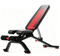 Banc de musculation en acier allié pour la maison - Réglable, pliable et empilable - Équipement d'entraînement de force - Banc de musculation pour sit-ups