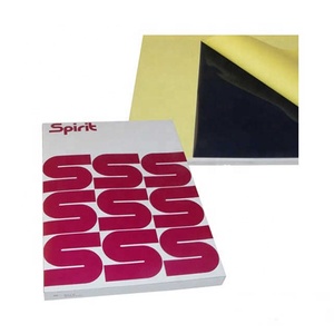 Papier de transfert Spirit Master pour tatouage, 4 couches, 100 feuilles par boîte, format A4, pochoir thermique, papier copieur en carbone pour artiste tatouage - Product Image 5