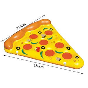 <b>Pool</b> Lounge Chair Inflatable Pizza Float Thickened PVC Material Adults Teen Floating Raft Sunbathing <b>Tanning</b> <b>Pool</b> Relax - Product Image 5