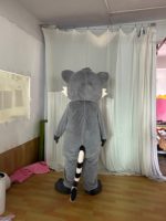 Efun MOQ 1 PC Costume de Mascotte Professionnel Lémur de Dessin Animé pour Adulte, Costume de Mascotte Animale Ambulante de Dessin Animé à Vendre