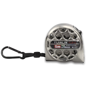 Ruban à mesurer automatique en acier inoxydable étanche avec lame métrique ABS de 3m/5m/7.5m, précision 0.12mm, largeurs 25mm, 16mm, 19mm, retour automatique - Product Image 2