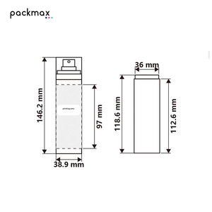50ml 80ml 100ml PETG Transparent Fine <b>Mist</b> Spray <b>Bottle</b> for Toner Makeup - Refillable Setting Spray Container Wholesale - Product Image 5
