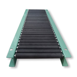 Đôi Hàng trọng lực Con lăn băng tải cài đặt trên sàn cho Pallet chuyển - Product Image 3