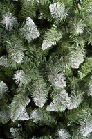 Árbol de Navidad Artificial Verde de Plástico Personalizado Treesmas de 100 Pulgadas con 1150 Luces, 1927 Puntas de PVC, Uso Interior/Exterior, Soporte Metálico Pequeño