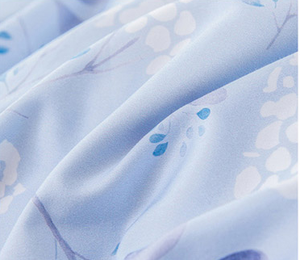 Geometric design100% polyester waterproof white microfiber printed fabric for the bed - Product Image 4