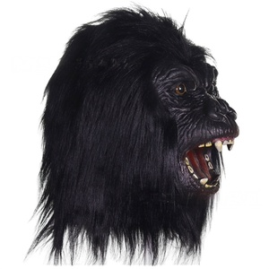 Black Diamond Ape <span class=keywords><strong>Singe</strong></span> Halloween Maquillage Boule Drôle Simulation <span class=keywords><strong>Latex</strong></span> Animal <span class=keywords><strong>Masque</strong></span> pour les Fêtes - Product Image 2