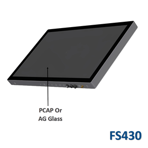 หน้าจอสัมผัสพีซีอุตสาหกรรมทางทะเลขนาด 43 นิ้ว กันน้ำได้มาตรฐาน IP67 (PCAP/แบบต้านทาน) ตัวเลือกเสริม: ยูพีเอสภายใน - Product Image 2