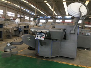 Coupe-vacuum industriel pour viande 20L-550L, hachoir à bol en acier inoxydable, mélangeur automatique de viande pour saucisses - Product Image 4