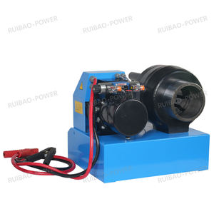 Mangueira Crimper com 9 Conjuntos de Dies Alta Pressão Alemanha Mangueira Hidráulica de Friso Elétrica Hidráulica Mangueira Ferramenta RUIBAO - Product Image 6