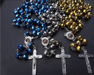 10mm grande croce di cristallo collana di <span class=keywords><strong>gioielli</strong></span> religiosi <span class=keywords><strong>gioielli</strong></span> religiosi all'ingrosso - Product Image 2