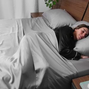 Qdtex làm mát <span class=keywords><strong>Sheets</strong></span> - 100% tre có nguồn gốc từ Rayon-Sâu Túi tre <span class=keywords><strong>Sheets</strong></span> - Luxury Vua tre tấm thiết lập - Product Image 6