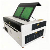 Máquina de Corte y Grabado Láser CO2 1390 de Alta Precisión, CNC con Enfriamiento por Agua, USB/Wi-Fi, para Acrílico, Madera, Plástico, Cuero y Papel