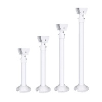 30-60cm accessoires de vidéosurveillance support de vidéosurveillance en aluminium universel 45mm diamètre 0.3-0.6M extension support de vidéosurveillance