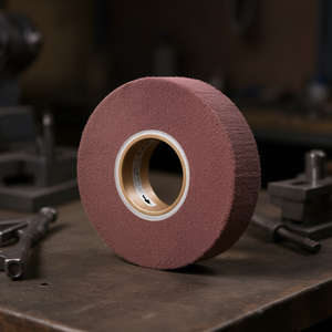 Meule à lamelles TNT 200x50x76 mm avec trou abrasif pour le meulage du métal - Product Image 3