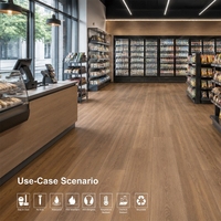 Plancher en vinyle SPC certifié CE, plancher composite en pierre et plastique imperméable, écologique, à âme rigide