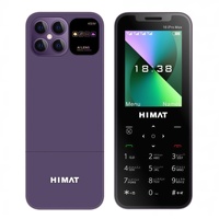 Nuevo Teléfono para Personas Mayores IPro Max de 16 Pulgadas con 4 SIM, Sonido Potente, Diseño de Barra Recta, Teclas Físicas, 2G, MediaTek, Pantalla de 2.4 Pulgadas