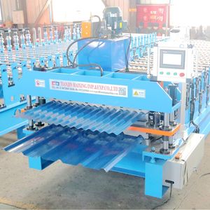 آلة تصنيع الصفائح شبه المنحرفة المموجة لصنع الزنك - Product Image 5