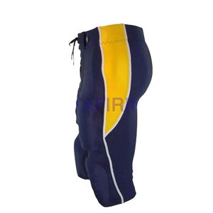 Uniformes de football américain personnalisés grande taille 2023 Pantalon rembourré respirant avec caractéristiques de football américain - Product Image 1
