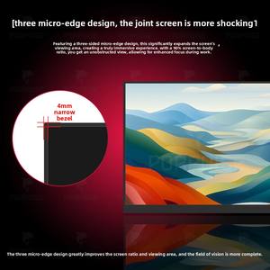 จอภาพพกพาคู่แบบ HD IPS LED ขนาด 17.3 นิ้ว 144Hz สำหรับคอมพิวเตอร์ โทรศัพท์ และ PS4 - Product Image 5
