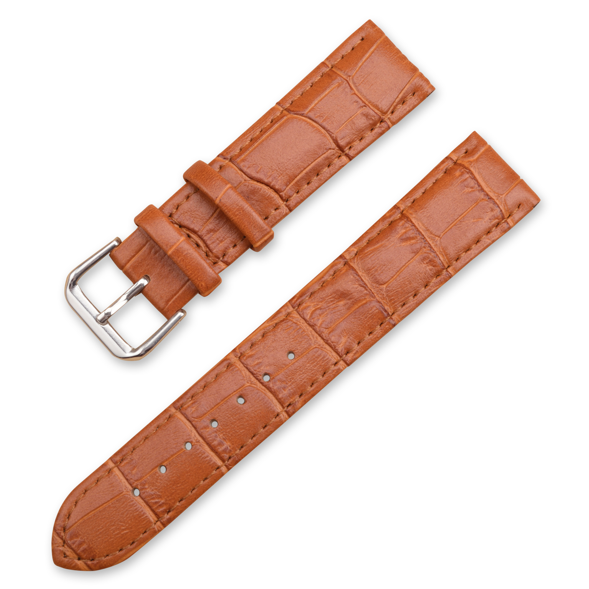 Marron clair + boucle argentée