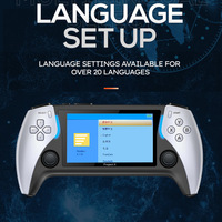 Lecteur de jeu portable Project X Écran IPS 4.3 pouces Lecteur de jeu vidéo portable Console de jeu HD