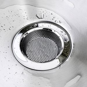 Fourniture en gros pour usage domestique : Filtre égouttoir rond anti-bouchon en acier inoxydable pour évier de cuisine, produit transfrontalier - Product Image 3