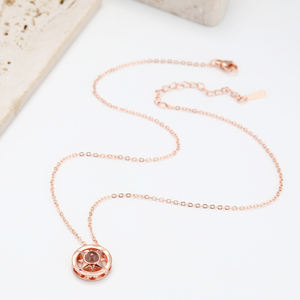 قلادة من قلادات الشباب إلى الأبد إسقاط رومانسي صور مخصصة I <span class=keywords><strong>Love</strong></span> أنت لغات قلادة على شكل قلب - Product Image 4