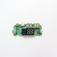 Type-C Micro-USB Double Port 5V 3A Batterie au lithium Affichage numérique Module de charge rapide IP5356 QC3.0 2.0 PD3.0 PD2.0/AFC/FCP