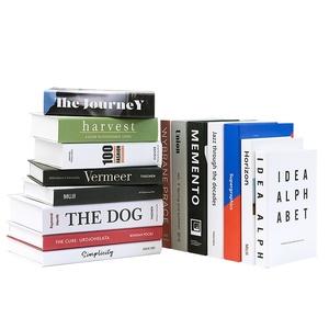 Modern Art Deco Style PVC Simulated English Book Soft <strong>Decorations</strong> Ornaments Props Creative Furnishings for Anniversary Hotel Use - Product Image 5