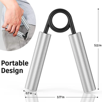 NQ SPORTS - Fortalecedor de Manos de Aluminio de Alta Calidad para el Hogar, Ajustable, Expansor de Agarre para Entrenamiento de Dedos