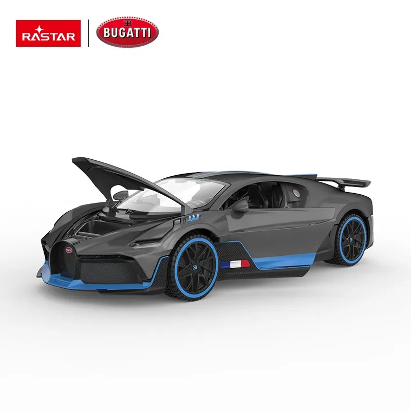 1:32 Scale Down BUGATTI Divo license Rastar diecast car model die cast metal vehicle Pull Back Car with sounds