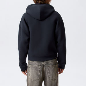 Sweat à capuche zippé pour homme KingSen, 100 % coton de haute qualité, en tissu French Terry, design décontracté - Product Image 5