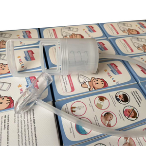 Aspirador Nasal Manual para Bebés, Limpiador Nasal de Silicona con Succión Bucal, Anti-Reflujo, Extractor de Mocos para Bebés, Libre de BPA, Cuidado Nasal - Product Image 6