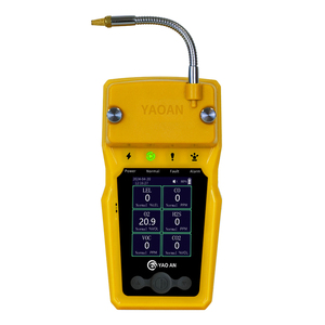 Detector portátil NH3 do analisador de gás 6 em 1 e Detector de vazamento de metano com bomba de tubulação para detecção de amônia - Product Image 1