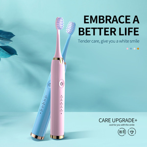 Smart Sonic Vibration Rechargeable Adult Electric Antibacterial Soft Bristle <strong>Toothbrush</strong> with 5 Cleaning Modes for Home Use - Product Image 4