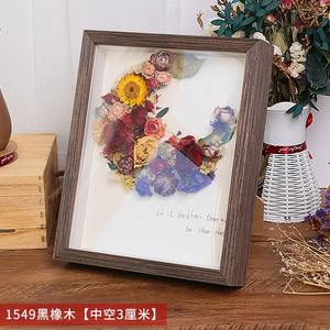 Kotak Pajangan Bunga Kering Klasik 3D Persegi dari Kayu MDF dengan Kaca Depan, Dapat Disesuaikan, untuk Pajangan Dinding, Promo Hot Sale - Product Image 6