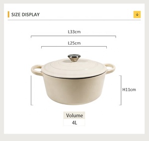 Casserole en fonte <span class=keywords><strong>émaillée</strong></span> noire mate avec couvercle 24cm Raylon - Product Image 6