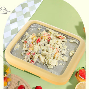 Rongshida Homemade Frozen <b>Yogurt</b> <b>Maker</b> Titanium Liner Small Electric Ice Cream <b>Maker</b> For Dessert Making - Product Image 3