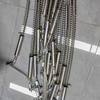 Câble de remplacement robuste en acier inoxydable de 5 mm pour leurre de sanglier, avec écrou et ressort durables, pour la chasse, la lutte antiparasitaire et l'agriculture