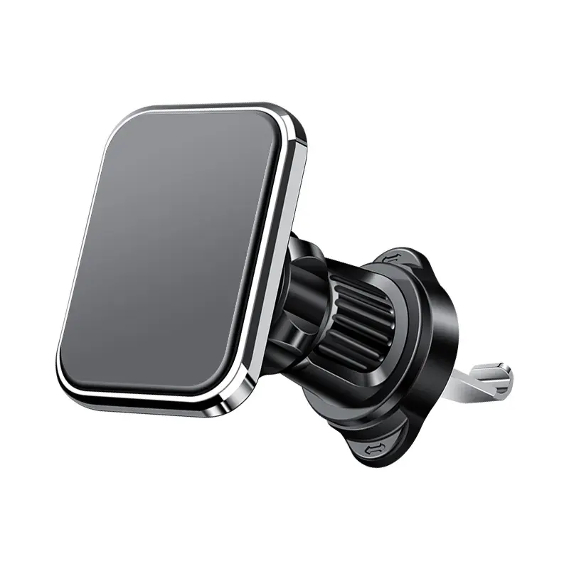 360 Degree Rotating Hands Free Aluminium Alloy Strong Magnet Car Air Vent Phone Mount Mobile Phone Holder