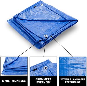 Bâches en PE 110gsm~180gsm, housses <span class=keywords><strong>de</strong></span> camion imperméables, feuilles non tissées enduites, <span class=keywords><strong>transport</strong></span> <span class=keywords><strong>de</strong></span> marchandises fiable, voitures - Product Image 2
