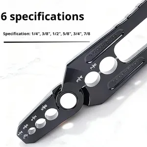 Tang reparasi pipa tembaga, alat perata bulat, alat perbaikan Bending OK, metrik, AC, Tang perbaikan - Product Image 2